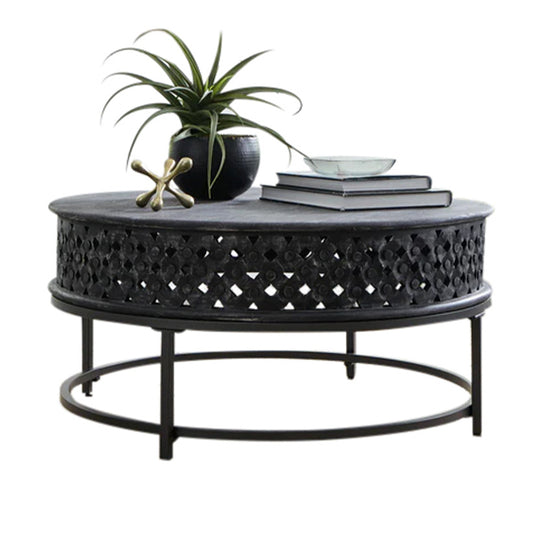 Stella - Accent Cocktail Table - Chalkboard Black