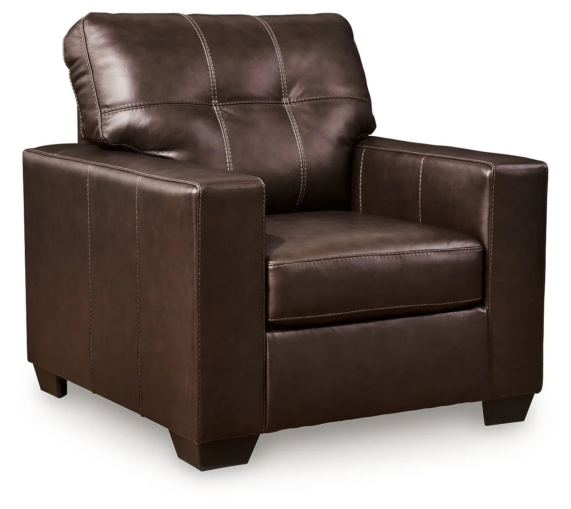 Santorine - Dark Brown - 2 Pc. - Chair, Ottoman