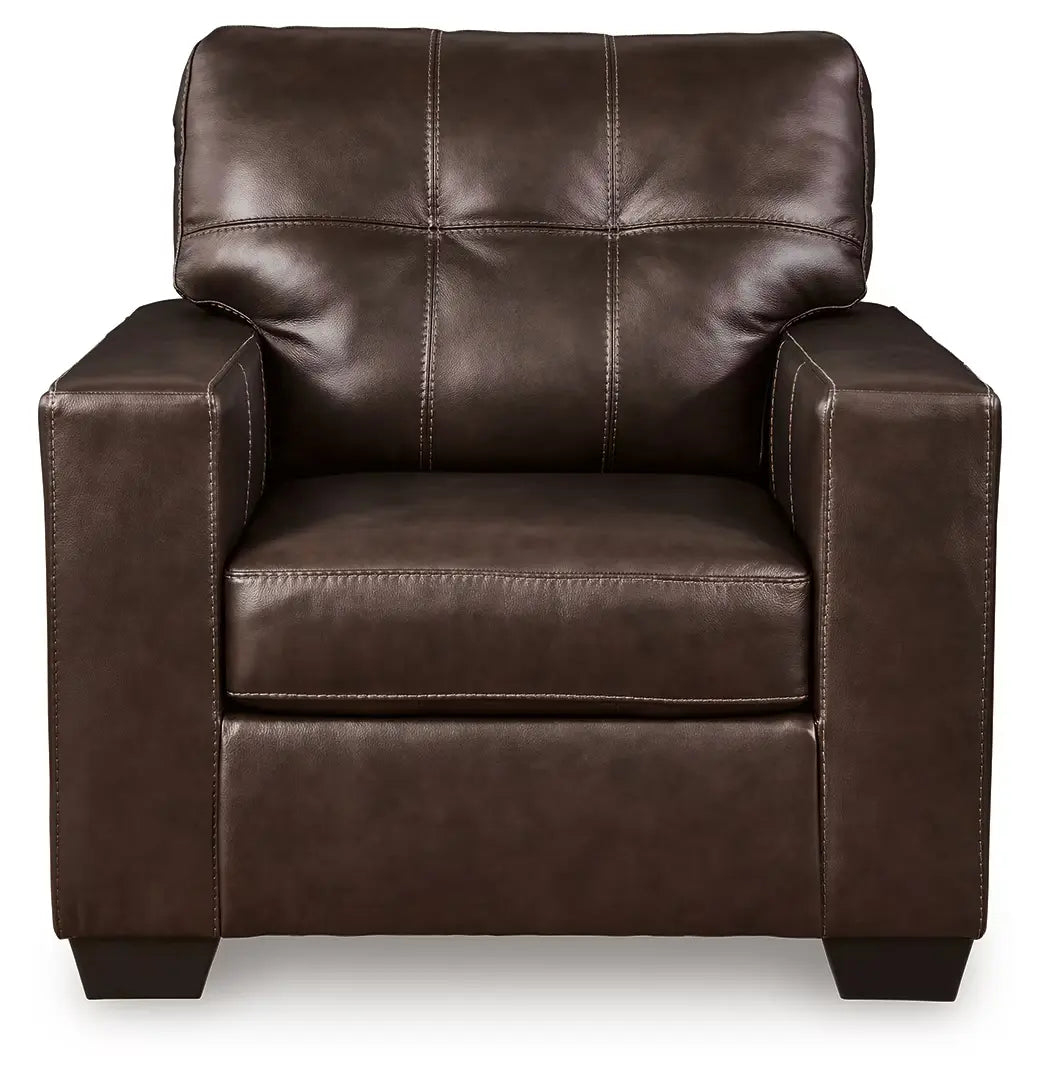 Santorine - Dark Brown - 2 Pc. - Chair, Ottoman-2