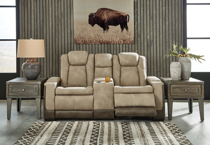 Next-Gen DuraPella - Sand - 3 Pc. - Power Sofa, Loveseat, Recliner