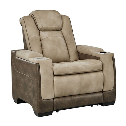 Next-gen - Light Brown - Pwr Recliner/Adj Headrest