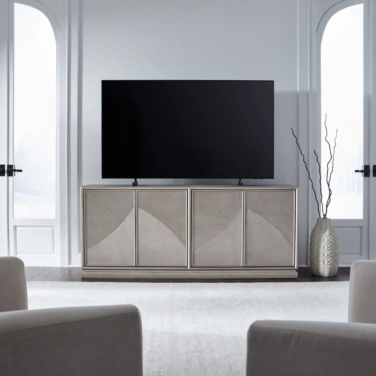 Dahlia - Accent Console - Gray