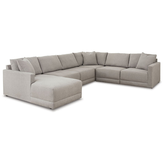 Katany - Shadow - Left Arm Facing Corner Chaise 6 Pc Sectional