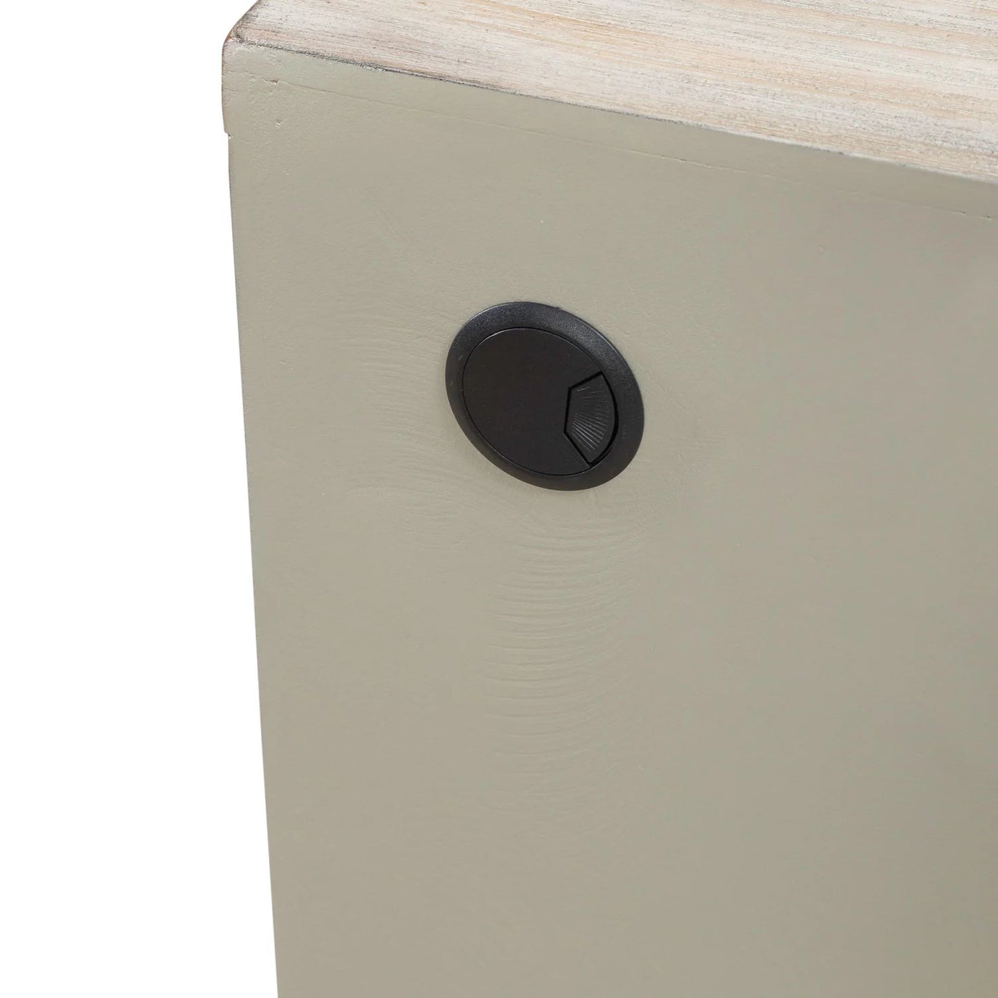 Terrace - 4 Door Accent Cabinet - Gray