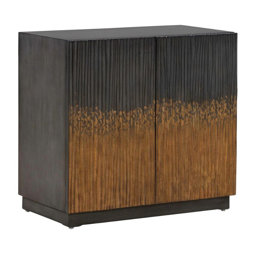 Fiore - 2 Door Accent Cabinet - Brown