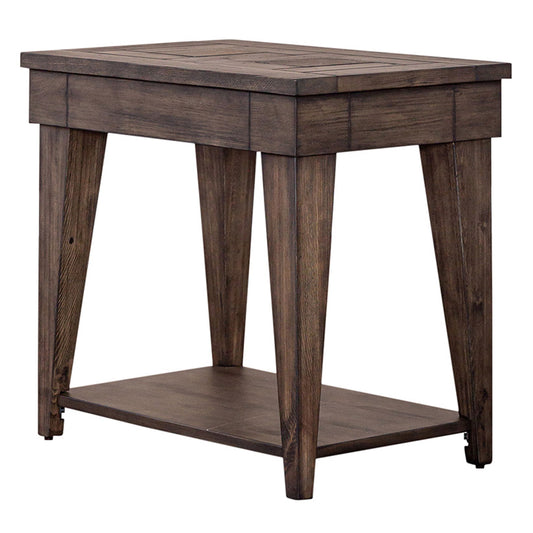 Arrowcreek - Chair Side Table - Dark Brown