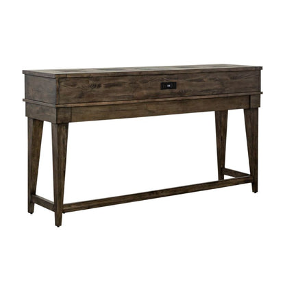 Arrowcreek - Console Bar Table - Dark Brown