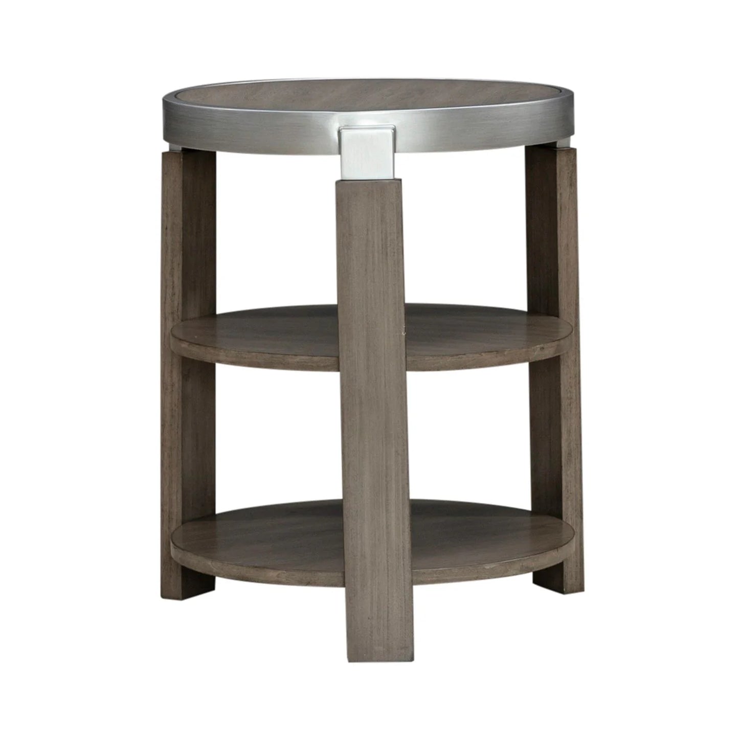 Sutton - Chairside Table - Brown