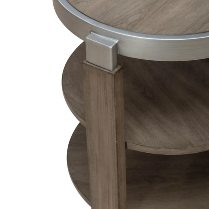 Sutton - Chairside Table - Brown