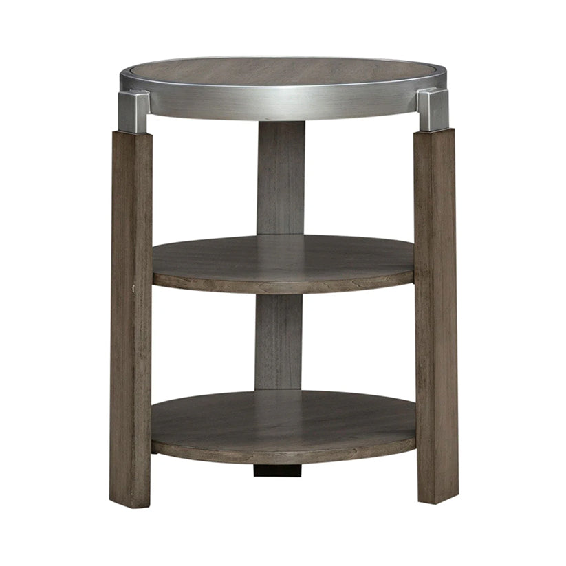 Sutton - Chairside Table - Brown