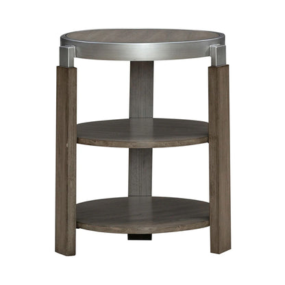 Sutton - Chairside Table - Brown