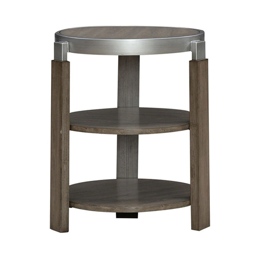 Sutton - Chairside Table - Brown