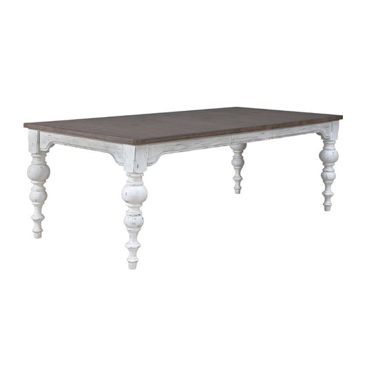 River Place - Rectangular Leg Table - White