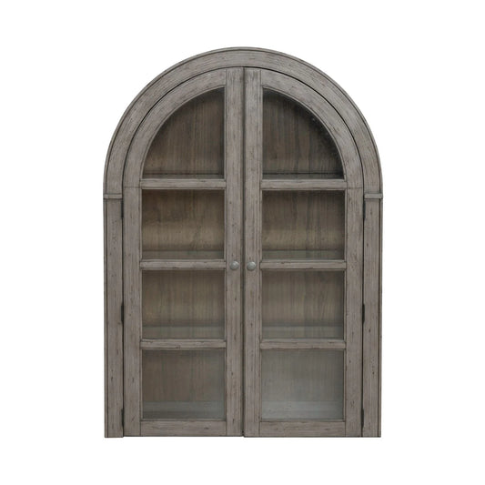River Place - Curio Hutch - Gray