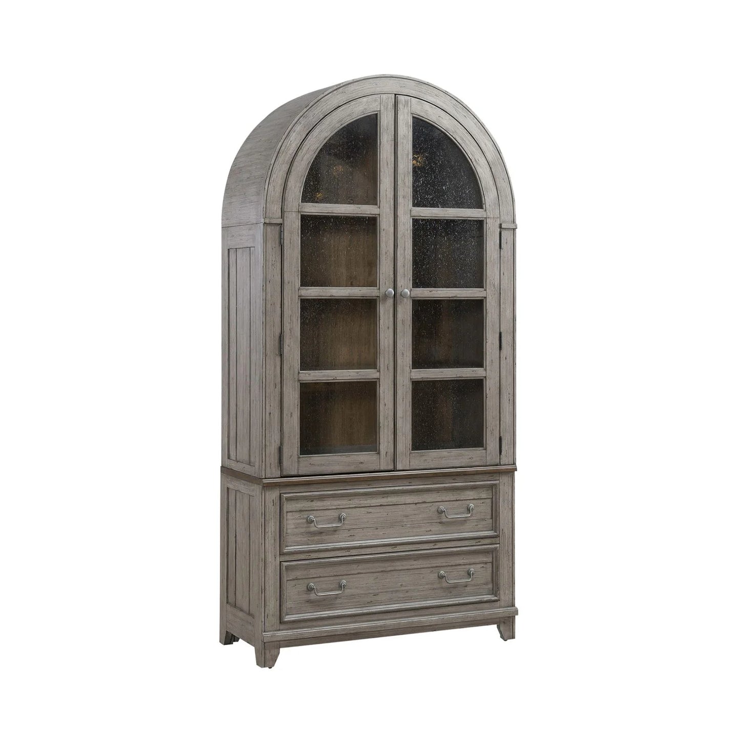 River Place - Curio Cabinet - Gray