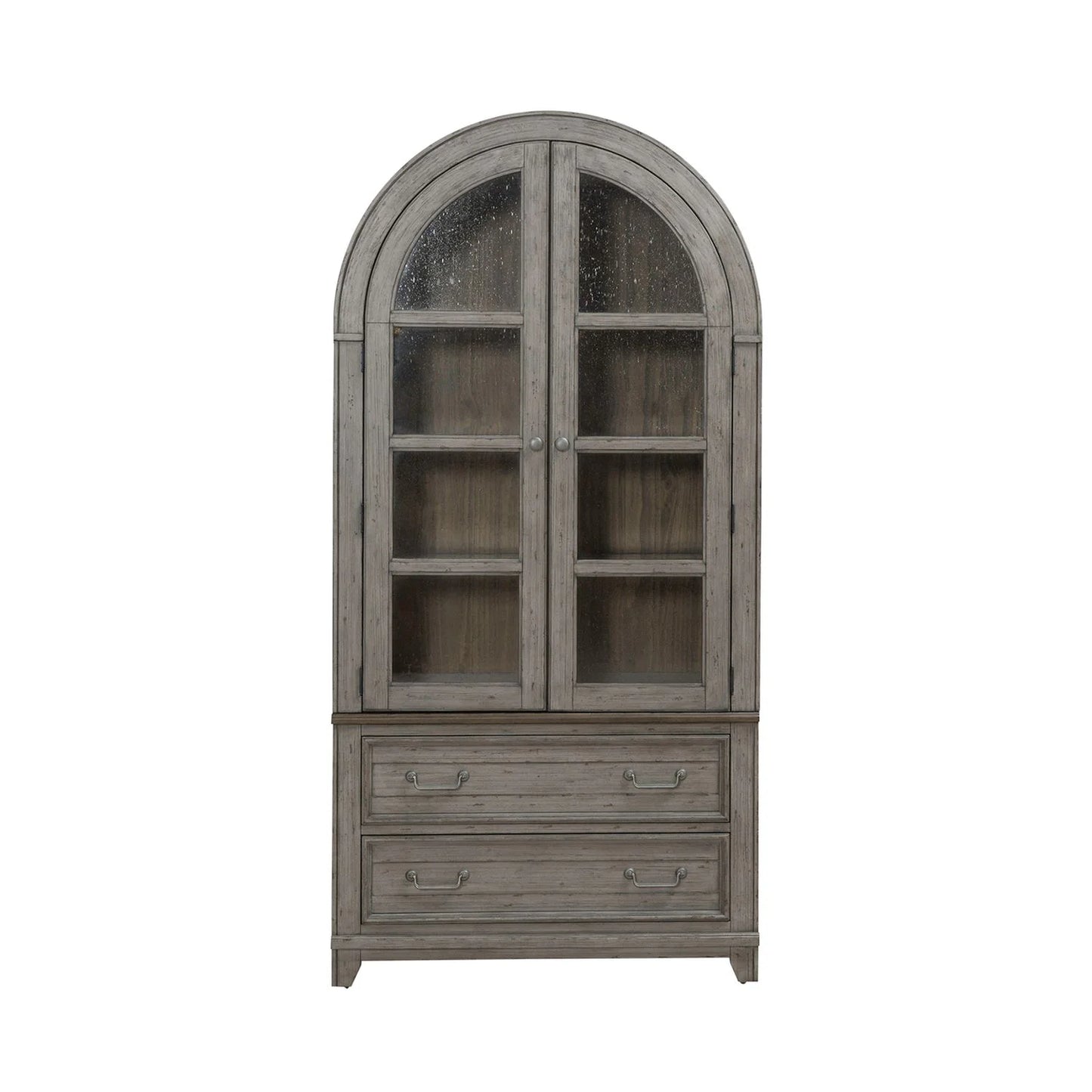 River Place - Curio Cabinet - Gray
