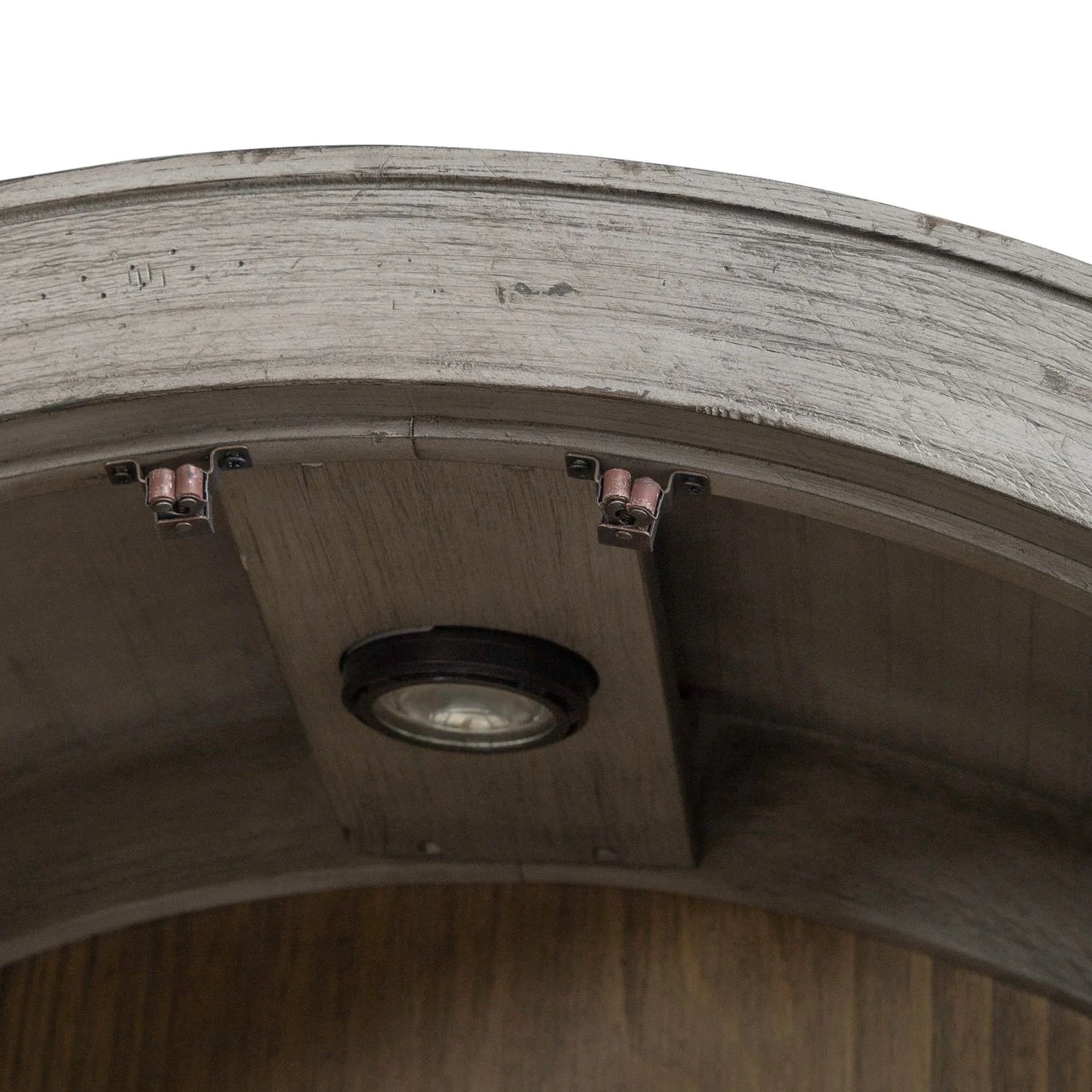 River Place - Curio Cabinet - Gray