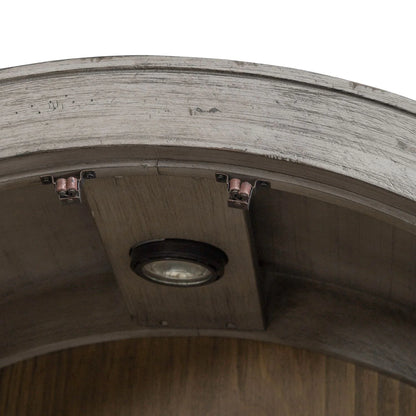 River Place - Curio Cabinet - Gray