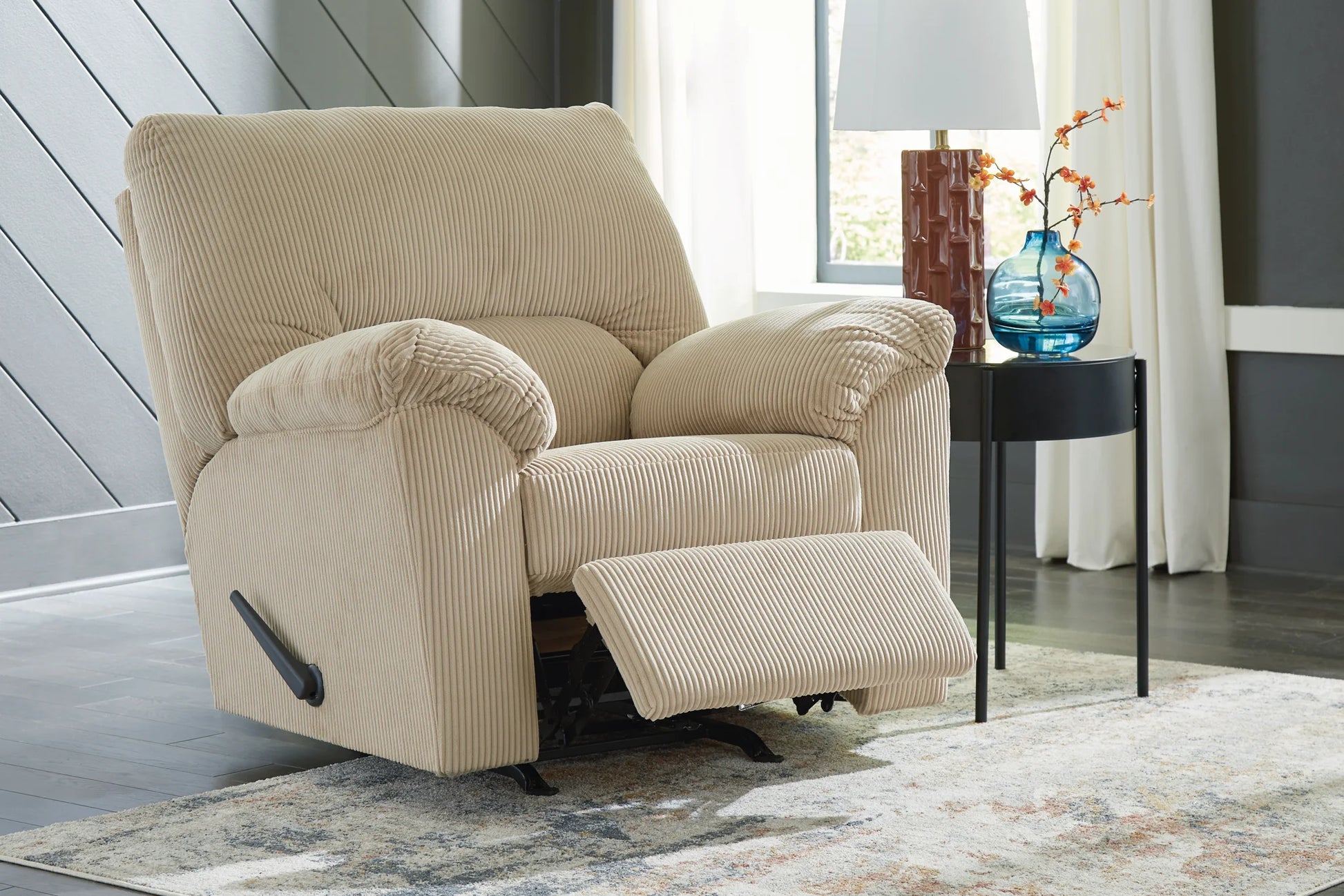 Simplejoy - Sand - Rocker Recliner-7