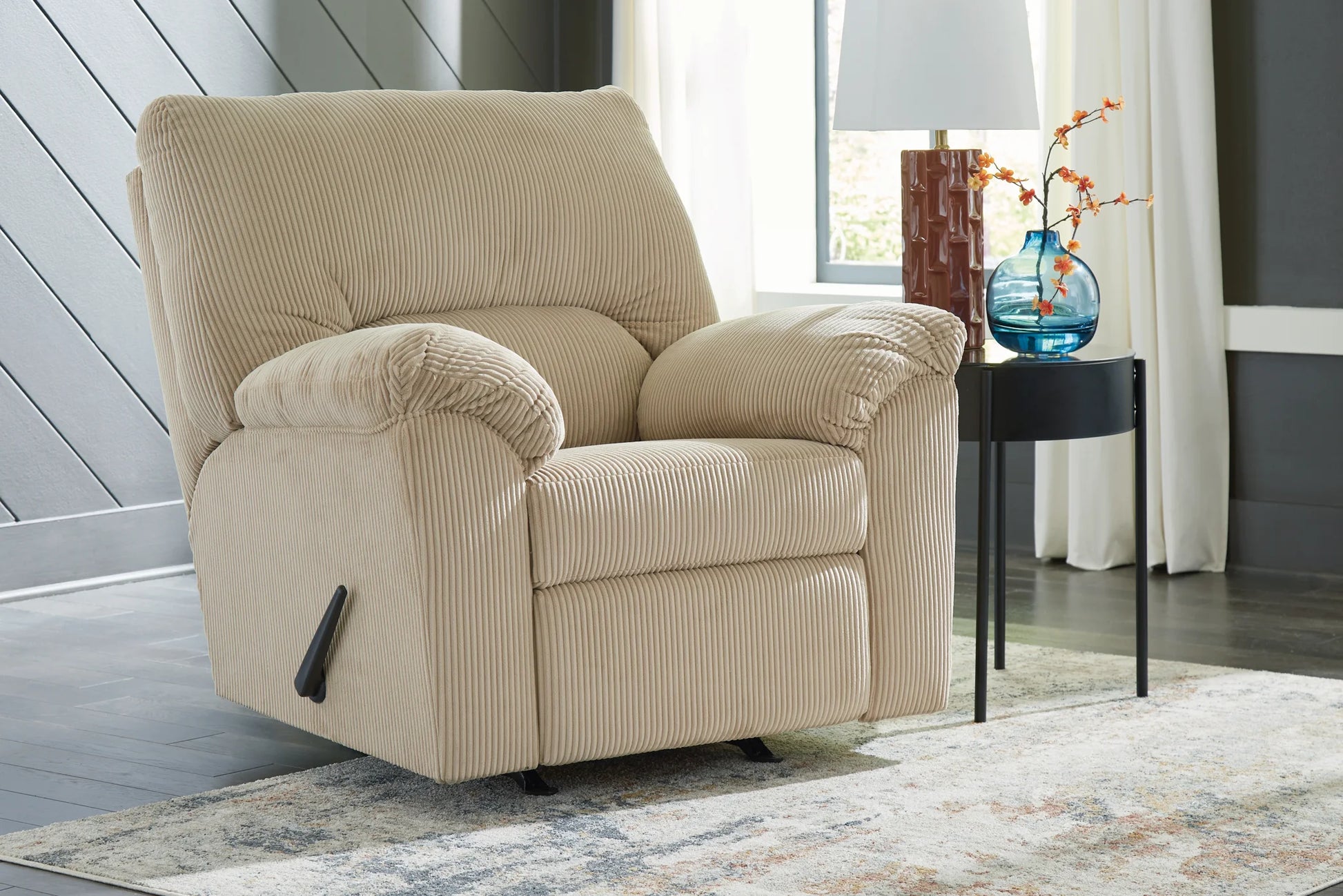Simplejoy - Sand - Rocker Recliner