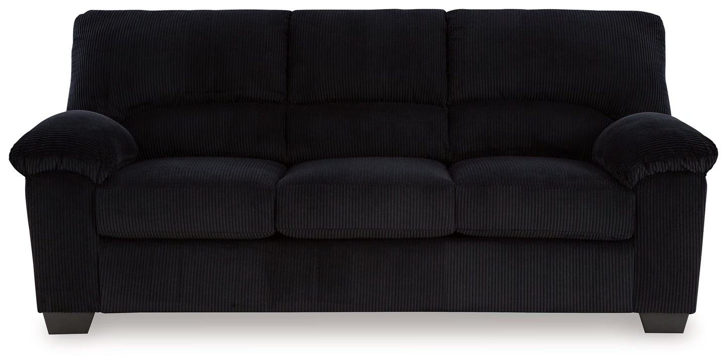 Simplejoy - Onyx - 3 Pc. - Sofa, Loveseat, Rocker Recliner
