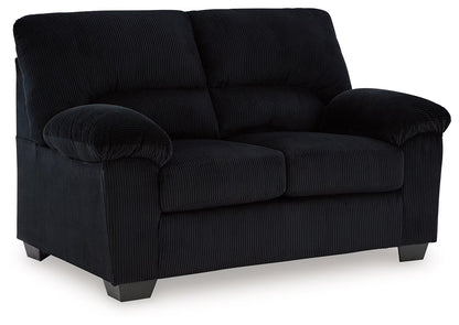 Simplejoy - Onyx - 2 Pc. - Sofa, Loveseat