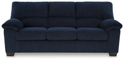 Simplejoy - Navy - 2 Pc. - Sofa, Loveseat