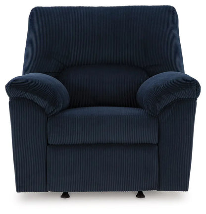 Simplejoy - Navy - Rocker Recliner-3