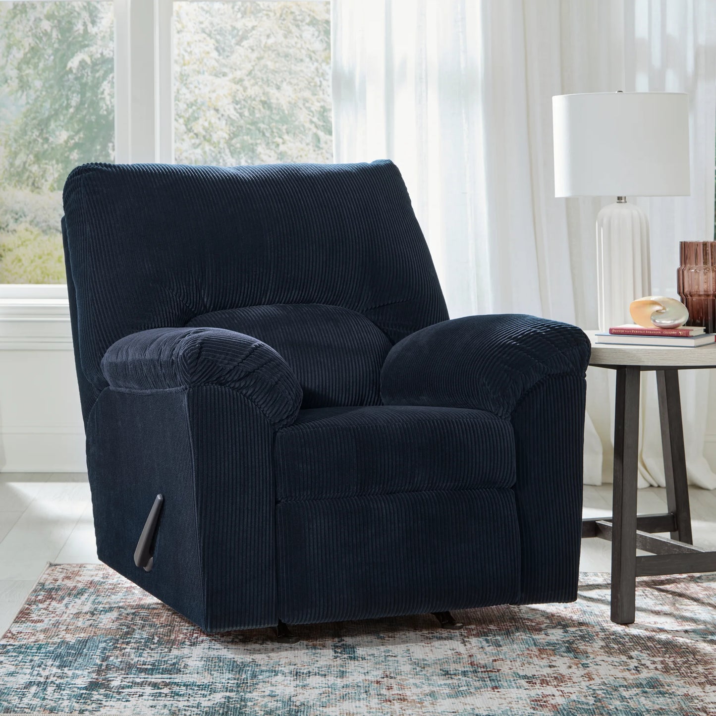 Simplejoy - Navy - Rocker Recliner