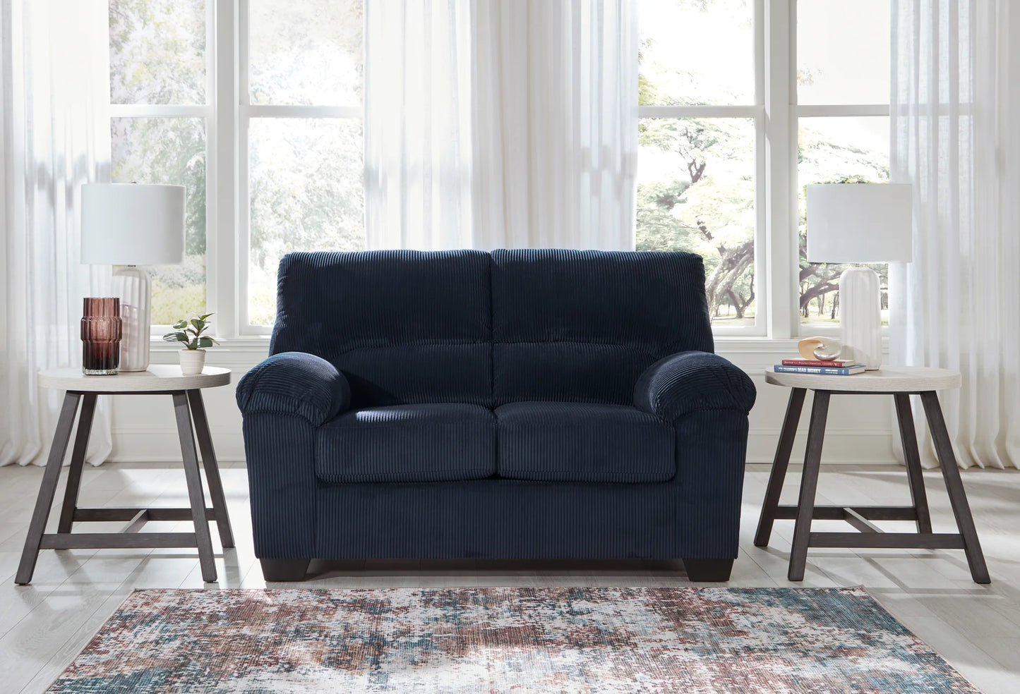 Simplejoy - Navy - Loveseat