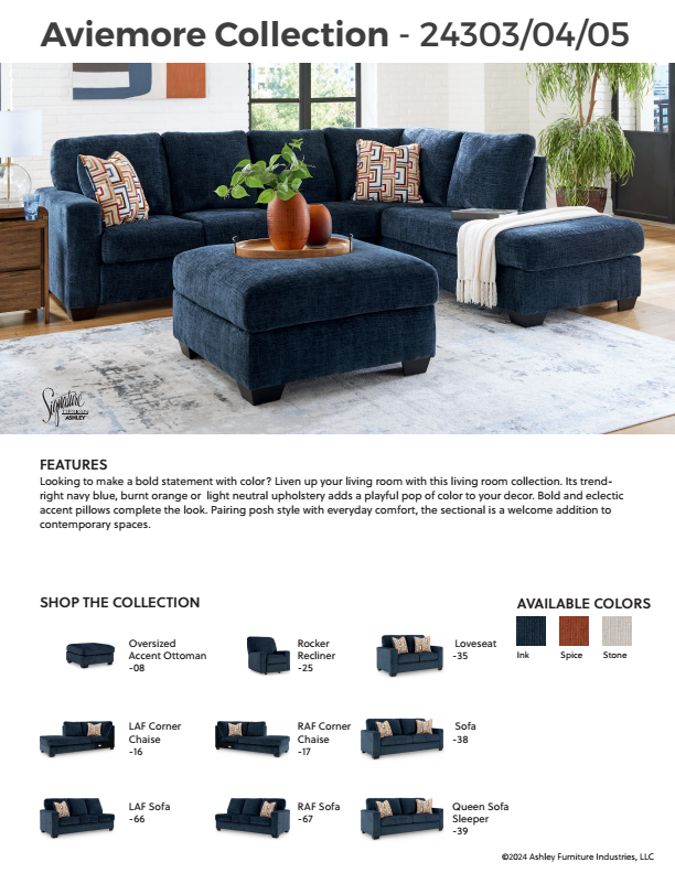 Aviemore - Stone - 2-Piece Sectional With Raf Corner Chaise