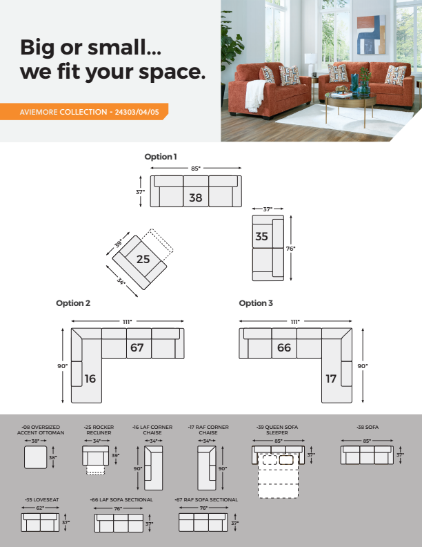 Aviemore - Stone - 2-Piece Sectional With Raf Corner Chaise