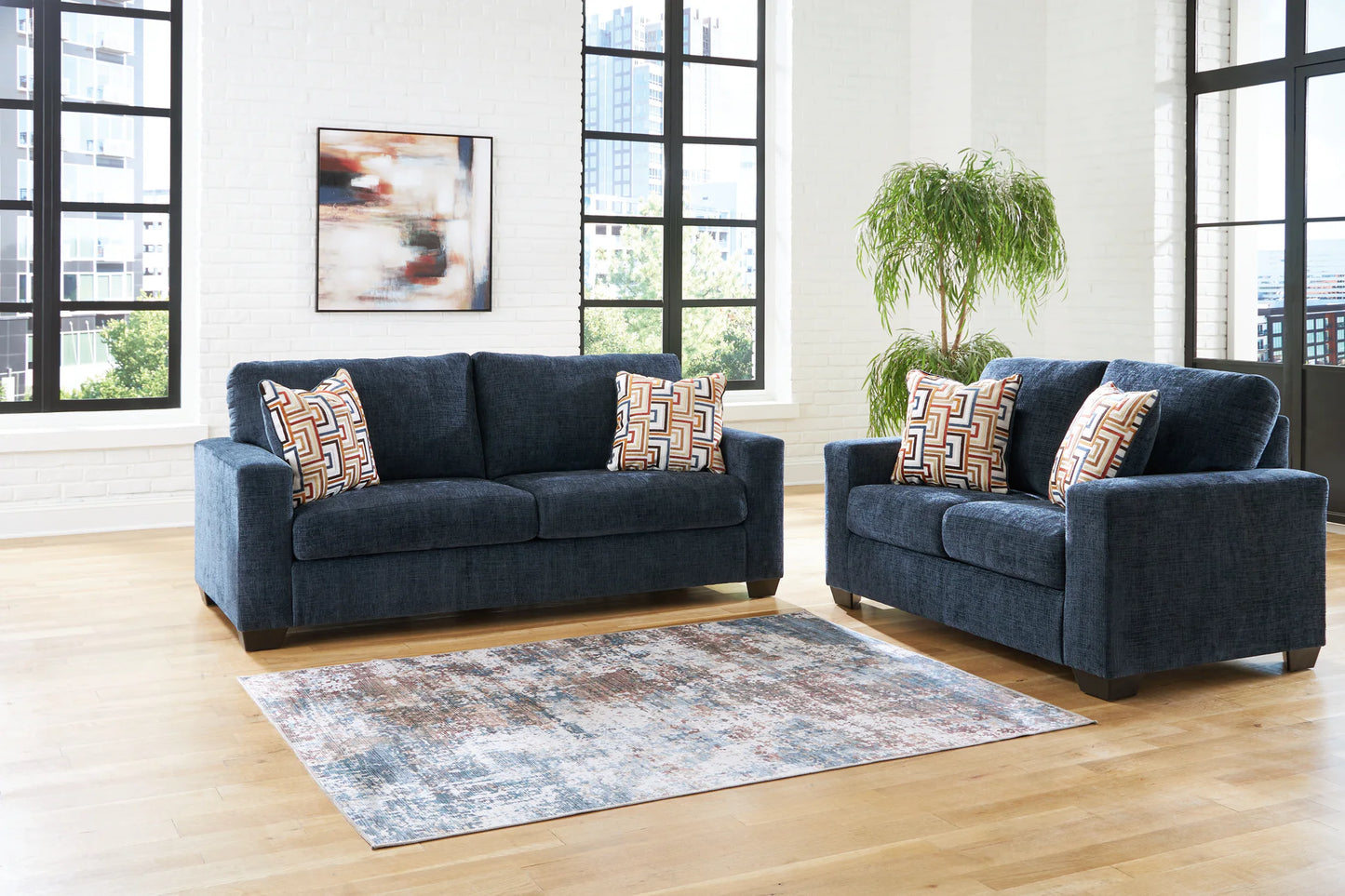 Aviemore - 2 Pc. - Sofa, Loveseat - Ink