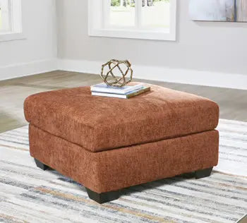 Aviemore - Spice - Oversized Accent Ottoman