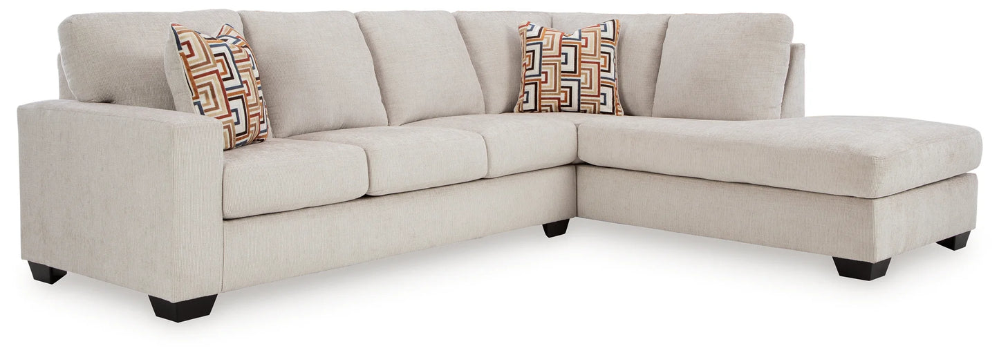 Aviemore - Stone - 2-Piece Sectional With Raf Corner Chaise