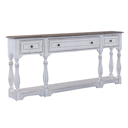 Magnolia Manor - 72" Hall Console Table - White