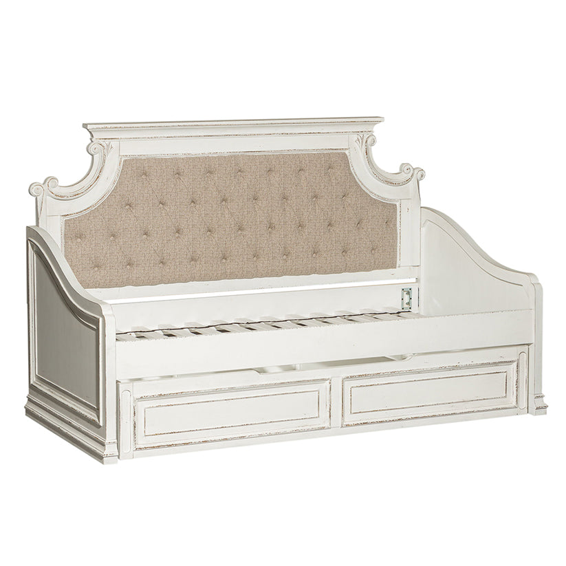 Magnolia Manor - Twin Daybed With Trundle - White