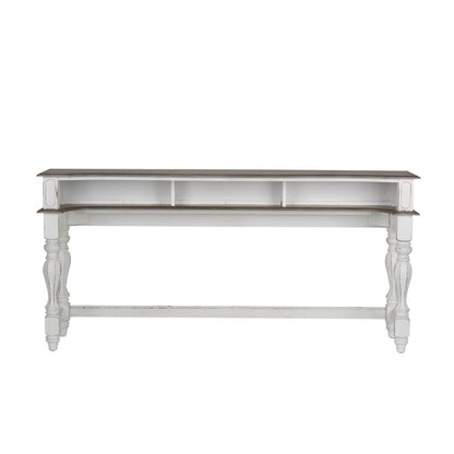 Magnolia Manor - Console Bar Table - White