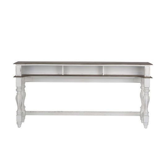 Magnolia Manor - Console Bar Table - White