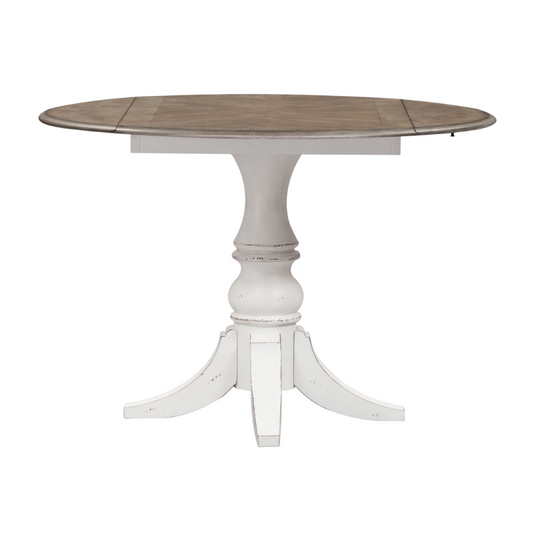 Magnolia Manor - Drop Leaf Table - White