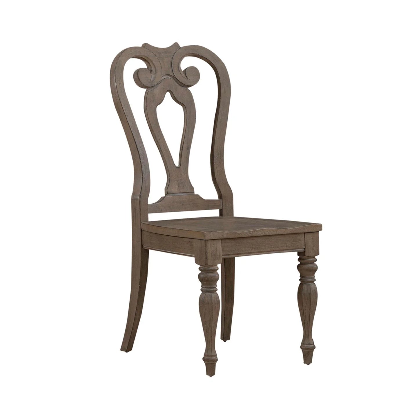 Magnolia Manor - Splat Back Side Chair (RTA) - Brown