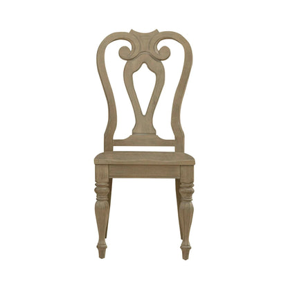 Magnolia Manor - Splat Back Side Chair (RTA) - Brown