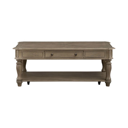 Magnolia Manor - Rectangular Cocktail Table - Brown
