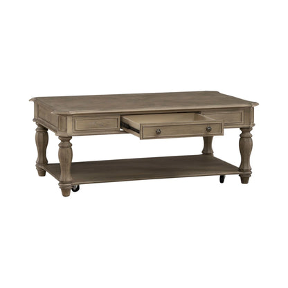 Magnolia Manor - Rectangular Cocktail Table - Brown