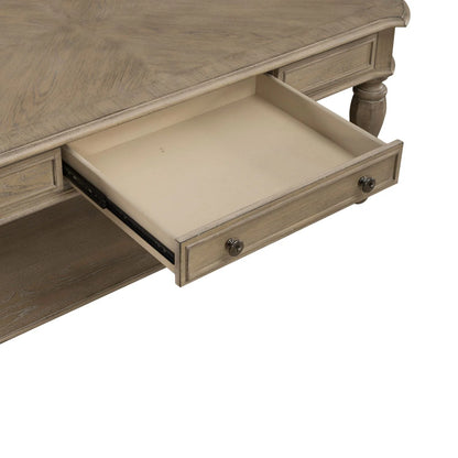 Magnolia Manor - Rectangular Cocktail Table - Brown