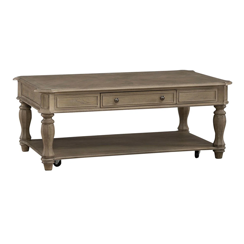 Magnolia Manor - Rectangular Cocktail Table - Brown