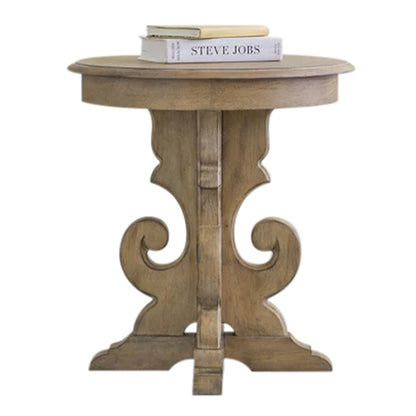 Magnolia Manor - Round End Table - Light Brown