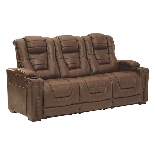 Owner's - Thyme - Pwr Rec Sofa With Adj Headrest