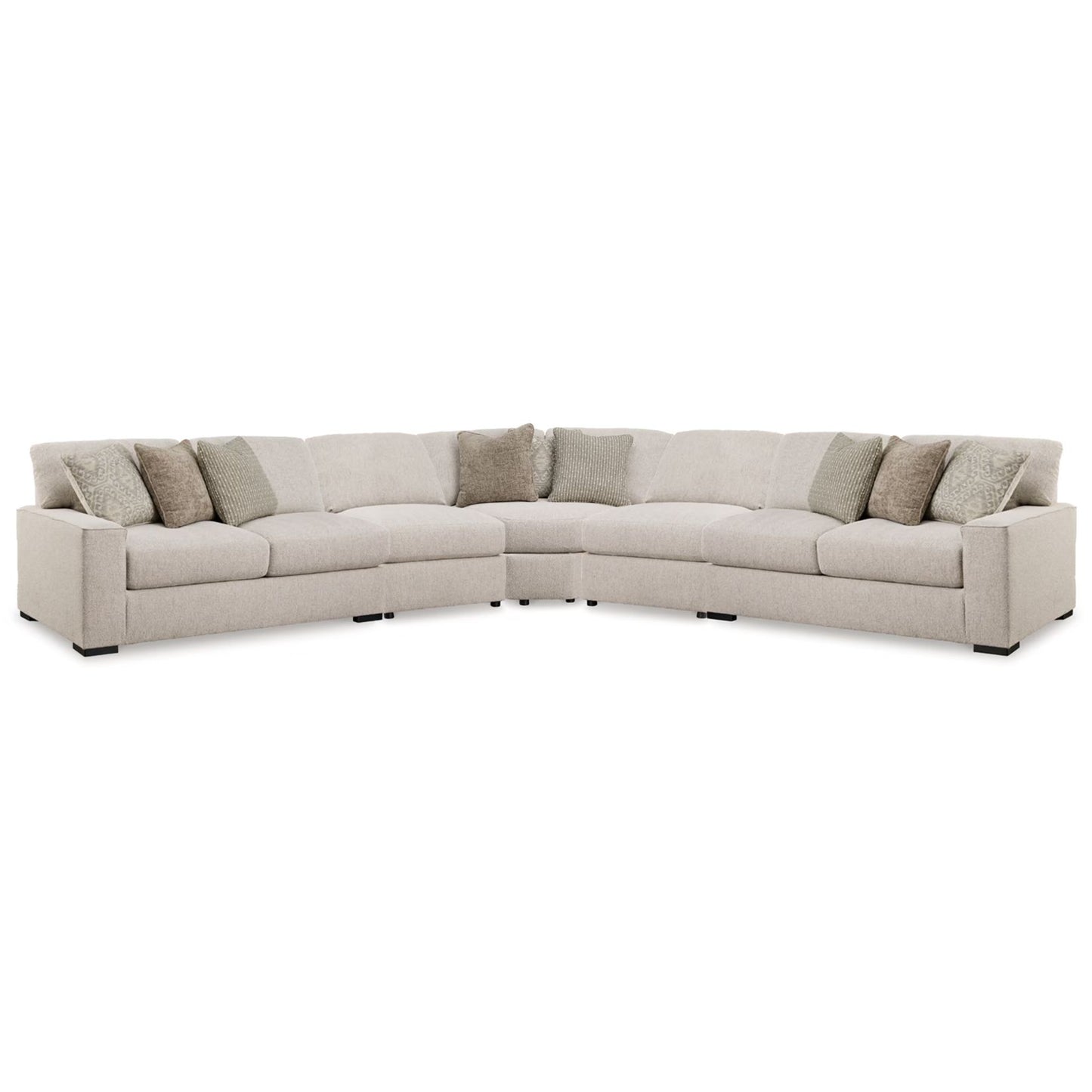 Ballyton - Sand - 5-Piece Sectional