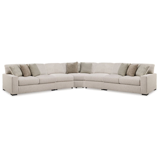 Ballyton - Sand - 5-Piece Sectional